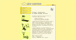 Desktop Screenshot of gepcenter.hu